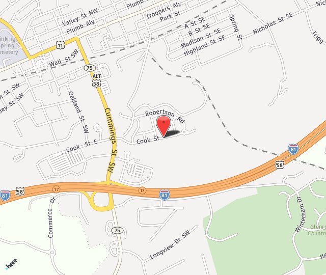location map